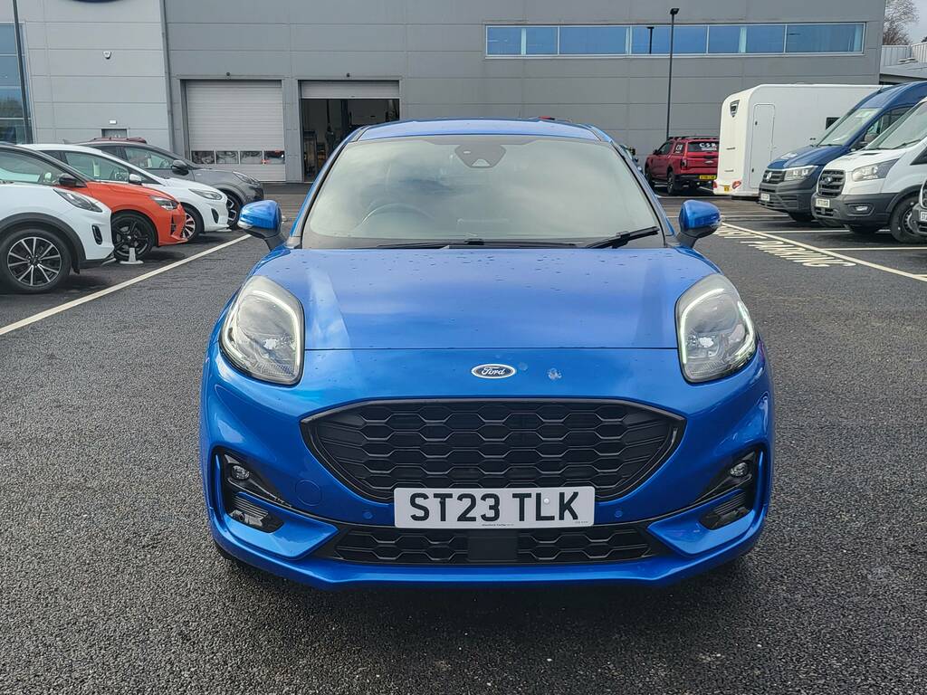 Ford Puma St-line X Mhev ST23TLK Blue #4