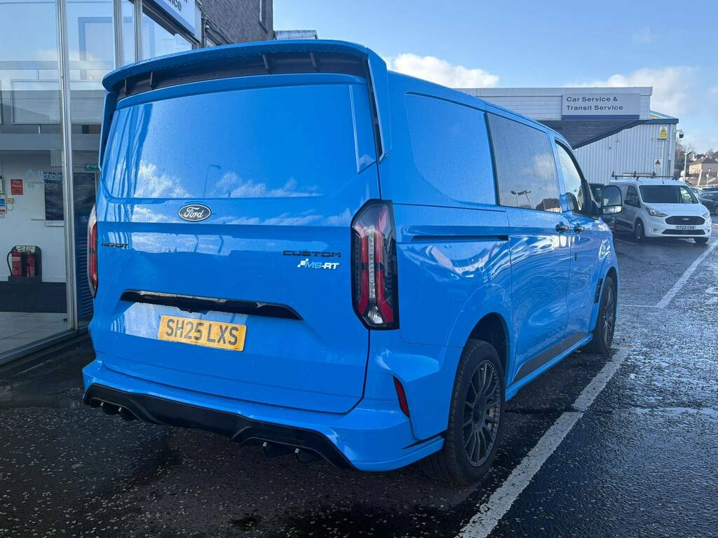 Ford Transit Custom 320 2.0 Ecoblue 170Ps L1 Double Cab Ms-rt Fwd SH25LXS Blue #2
