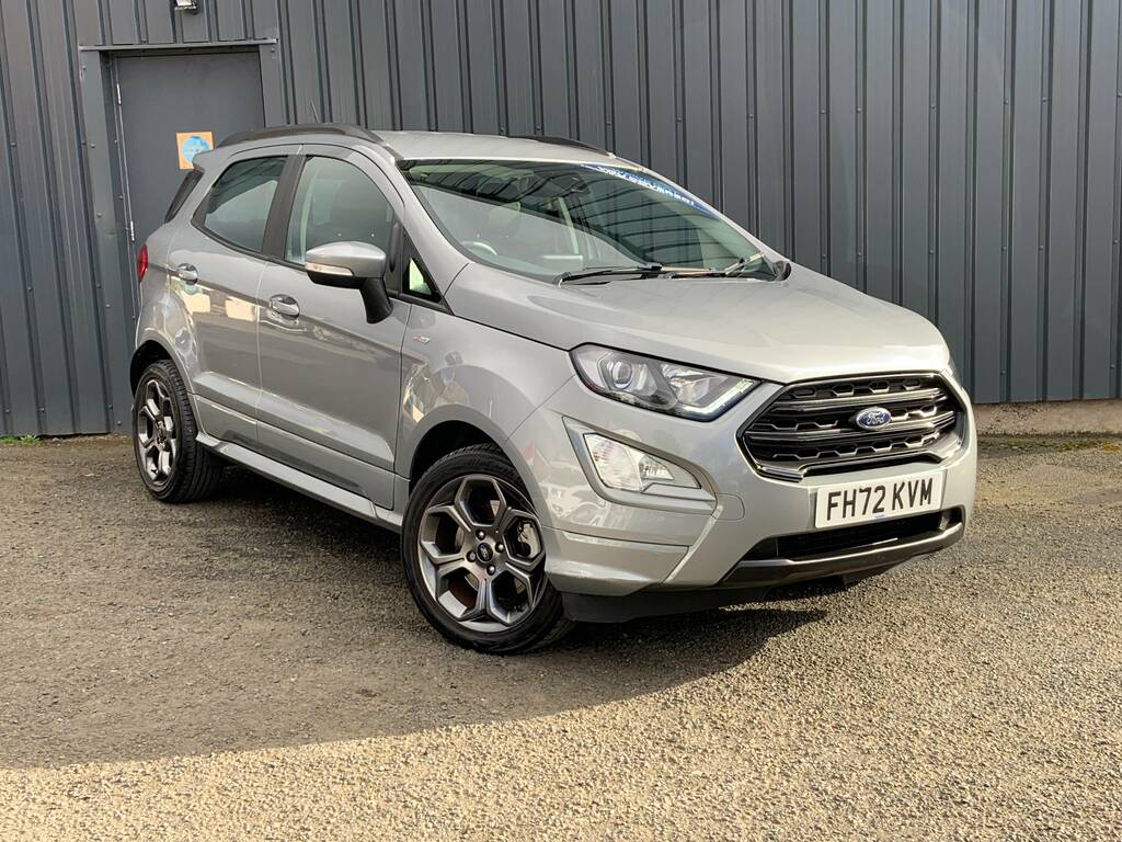 Ford Ecosport 1.0 Ecoboost 125Ps St-line Silver