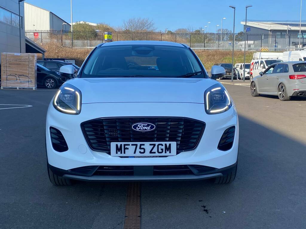 Ford Puma 1.0T Ecoboost Mhev Titanium 125Ps MF75ZGM White #3