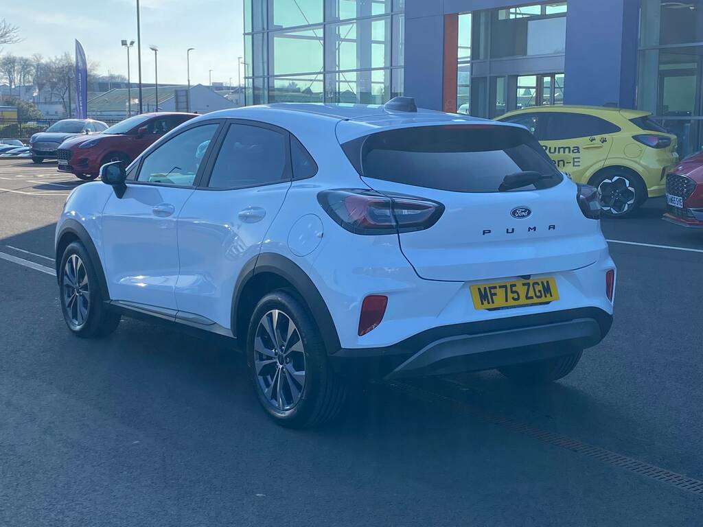 Ford Puma 1.0T Ecoboost Mhev Titanium 125Ps MF75ZGM White #6