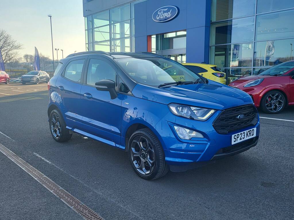 Ford Ecosport St-line 125Ps SP23KRD Blue #4