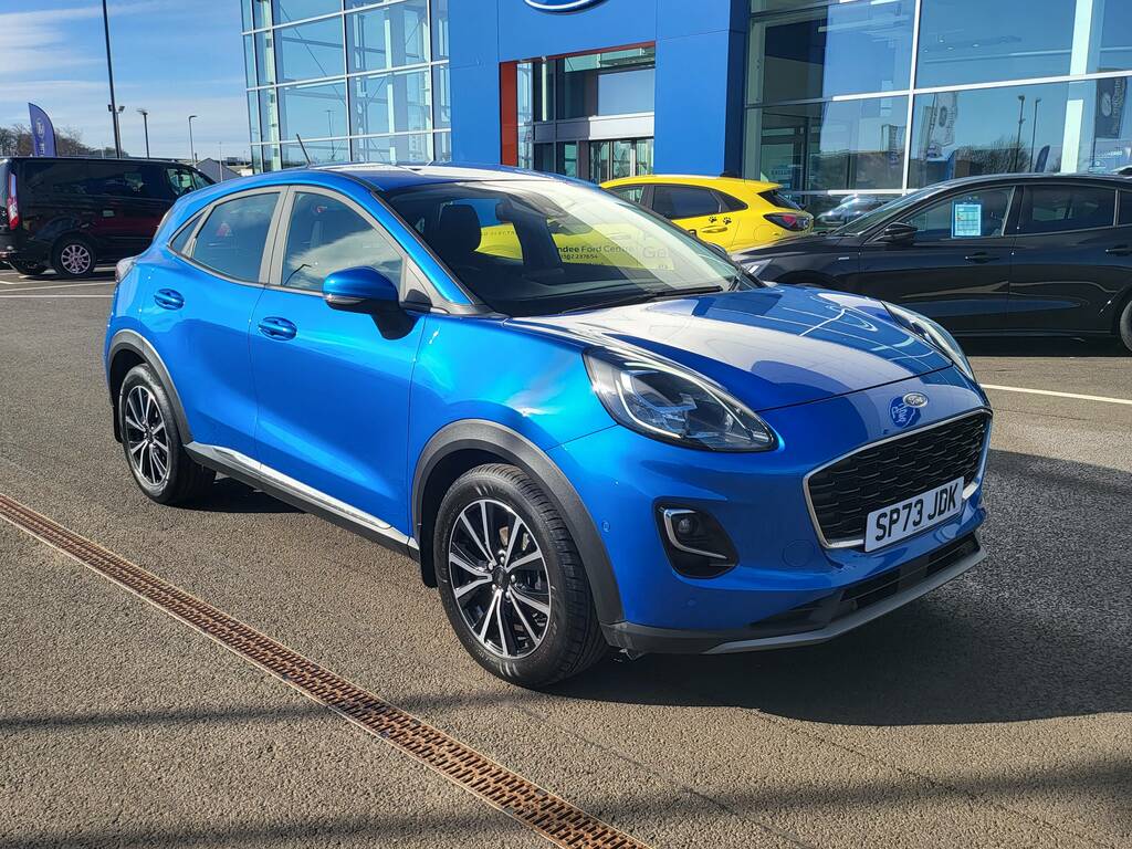 Ford Puma Titanium Mhev 125Ps SP73JDK Blue #4