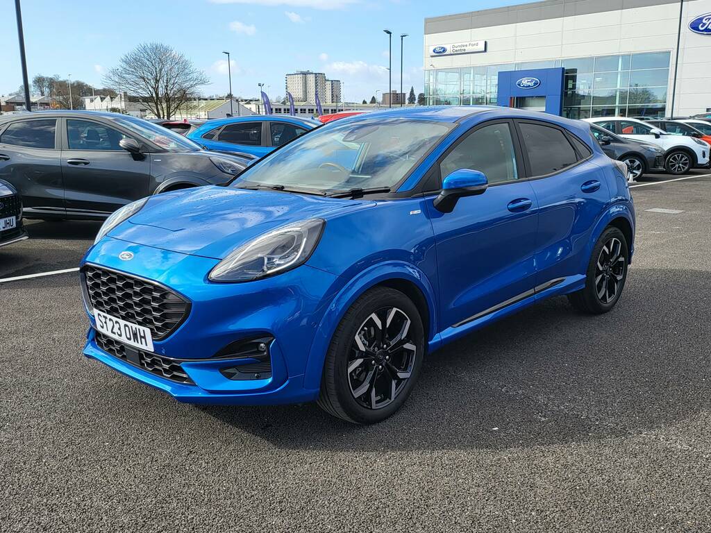 Ford Puma St-line X Mhev ST23OWH Blue #6