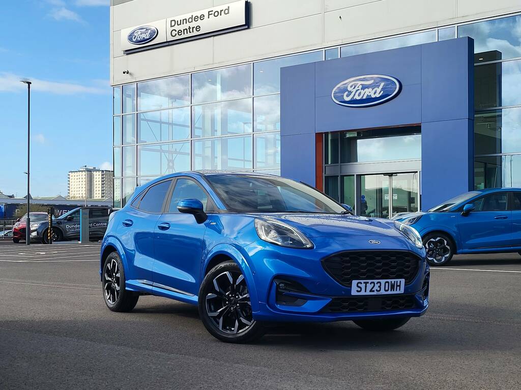 Ford Puma St-line X Mhev Blue