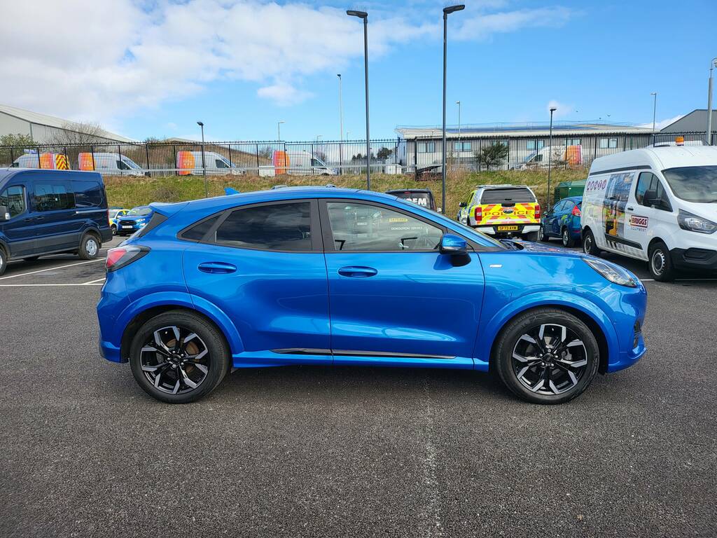 Ford Puma St-line X Mhev ST23OWH Blue #2