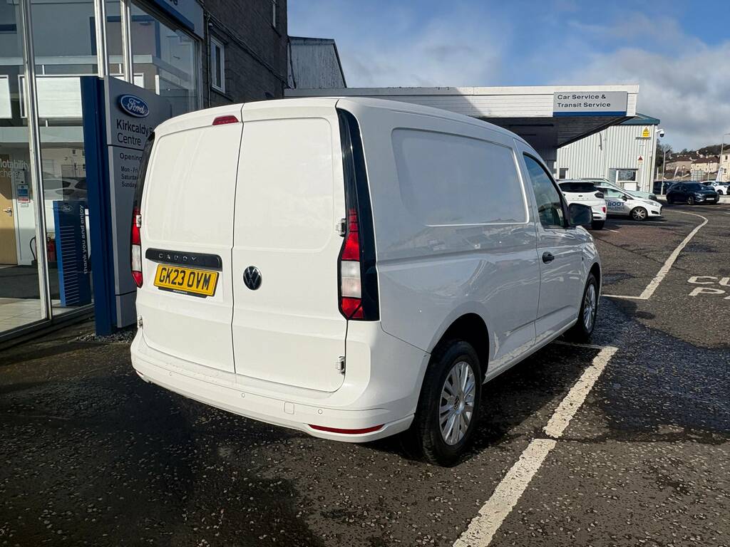 Volkswagen Caddy 2.0 Tdi 102Ps Commerce Plus GK23OVM White #2