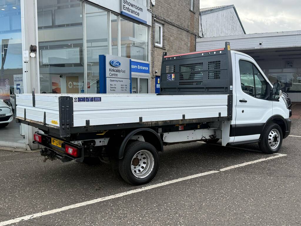 Ford Transit Custom 350 2.0 Ecoblue 130Ps Leader Tipper Rwd - Dual Rea HF72NVH White #3
