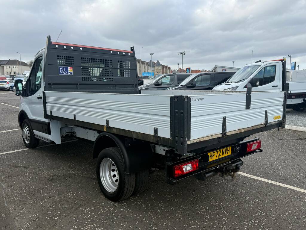 Ford Transit Custom 350 2.0 Ecoblue 130Ps Leader Tipper Rwd - Dual Rea HF72NVH White #2