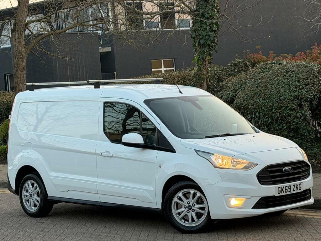 Ford Transit Connect 1.5 240 Ecoblue Limited L2 Euro 6 S S White