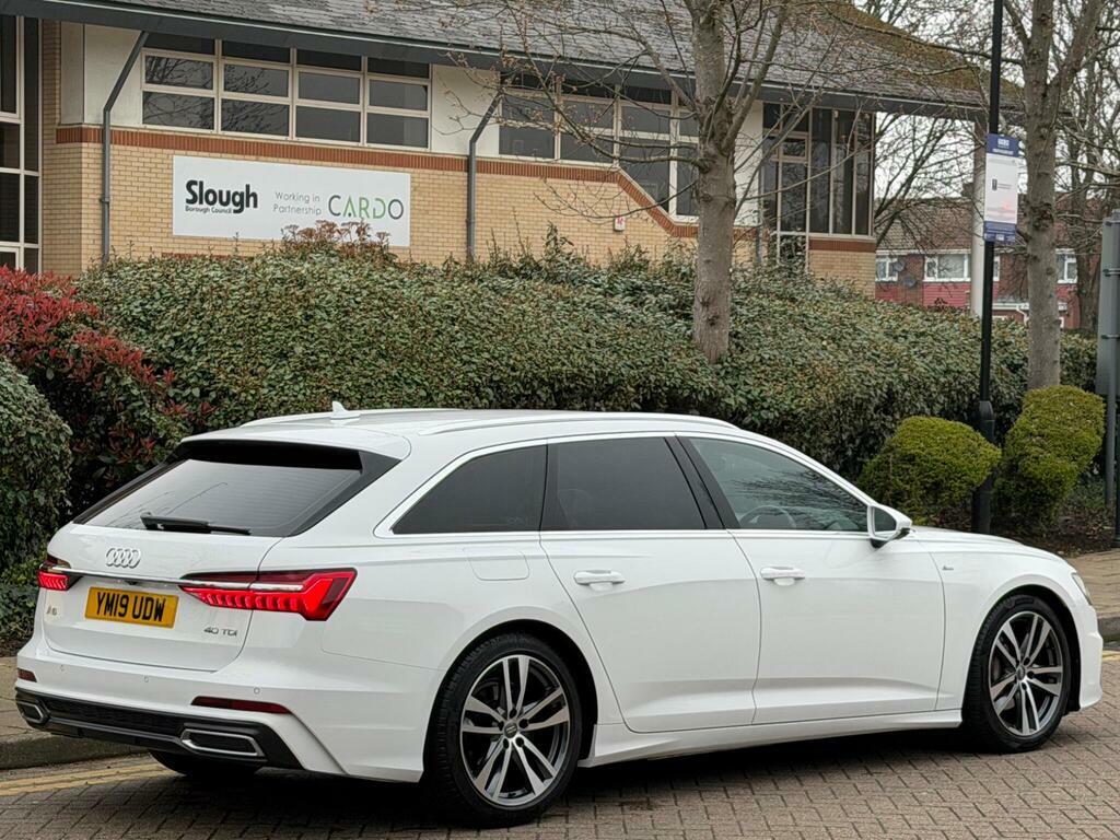 Audi A6 Avant 2.0 Tdi 40 S Line S Tronic Euro 6 S S GA11NOT White #3