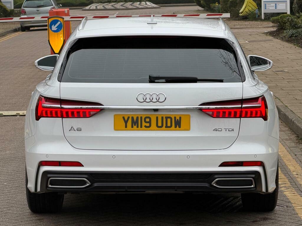 Audi A6 Avant 2.0 Tdi 40 S Line S Tronic Euro 6 S S GA11NOT White #4