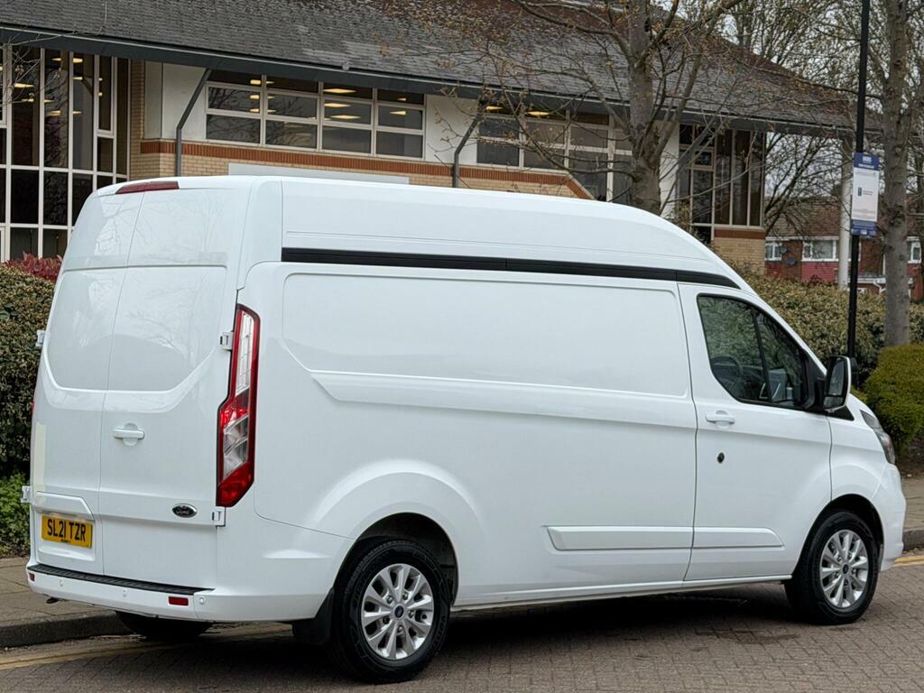 Ford Transit Custom 2.0 300 Ecoblue Limited L2 H2 Euro 6 S S SL21TZR White #3