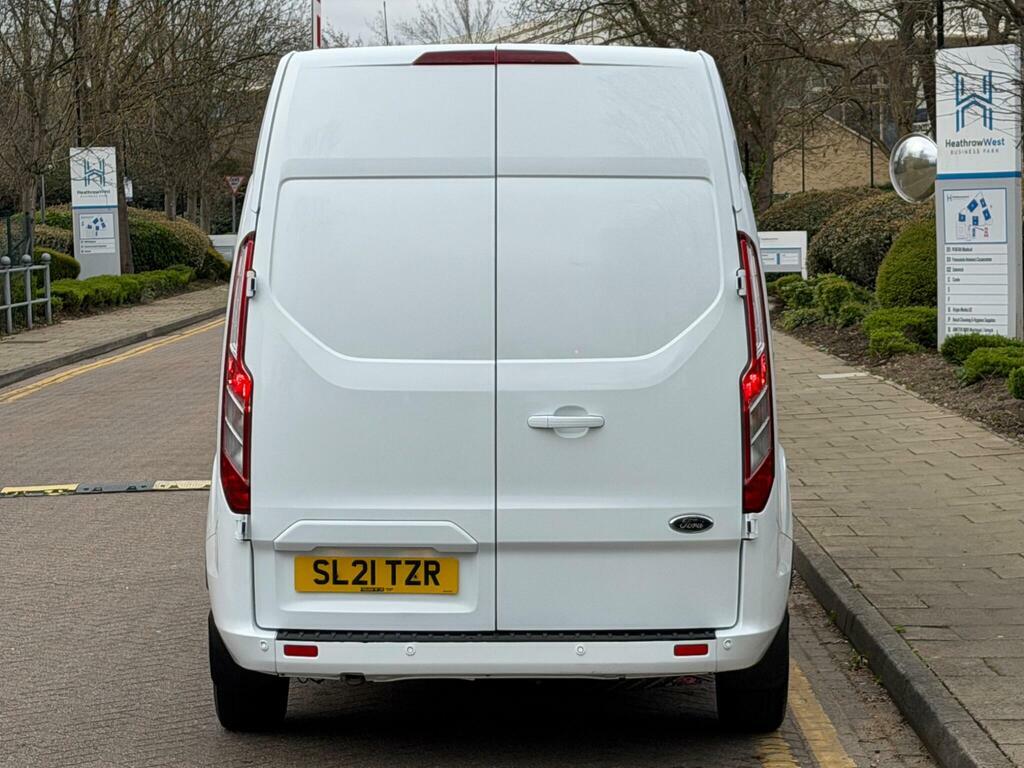 Ford Transit Custom 2.0 300 Ecoblue Limited L2 H2 Euro 6 S S SL21TZR White #4