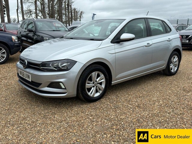 Volkswagen Polo 1.0 Tsi Se Hatchback Dsg Euro 6 S S WK68UVM Silver #3