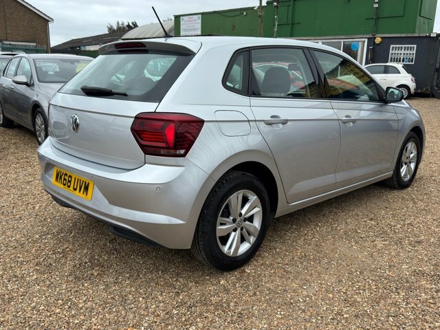 Volkswagen Polo 1.0 Tsi Se Hatchback Dsg Euro 6 S S WK68UVM Silver #6