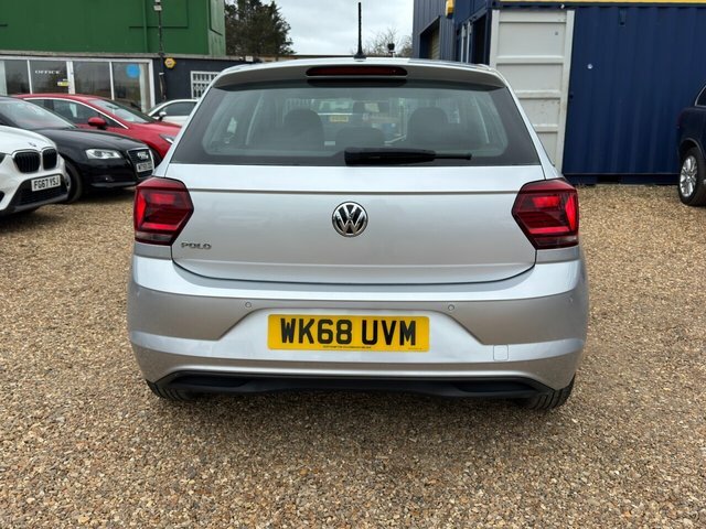 Volkswagen Polo 1.0 Tsi Se Hatchback Dsg Euro 6 S S WK68UVM Silver #5