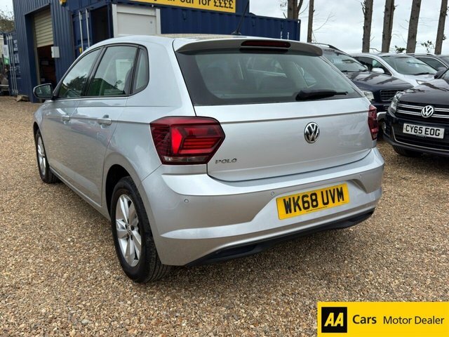 Volkswagen Polo 1.0 Tsi Se Hatchback Dsg Euro 6 S S WK68UVM Silver #4
