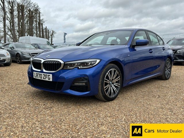 BMW 3 Series 2.0 330E 12Kwh M Sport Saloon Plug-in H LR70ZFG Blue #3