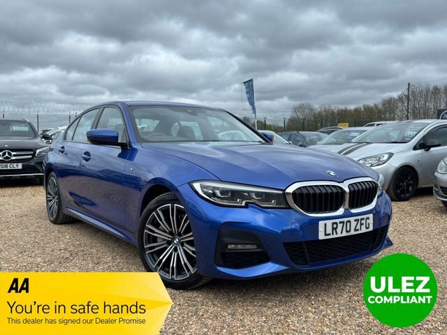 BMW 3 Series 2.0 330E 12Kwh M Sport Saloon Plug-in H Blue