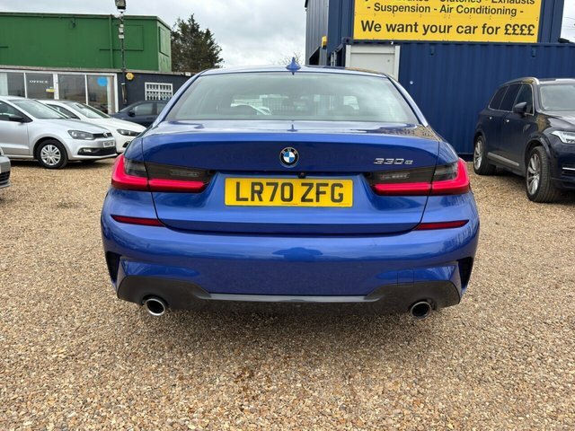 BMW 3 Series 2.0 330E 12Kwh M Sport Saloon Plug-in H LR70ZFG Blue #5