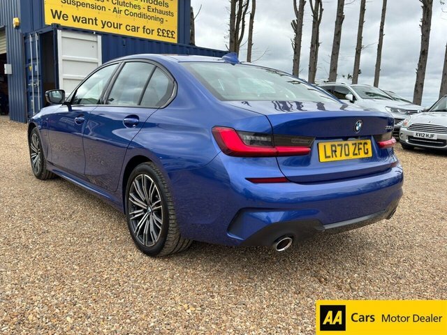 BMW 3 Series 2.0 330E 12Kwh M Sport Saloon Plug-in H LR70ZFG Blue #4