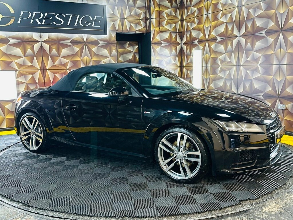 Audi TT Convertible OY16WVH Black #2