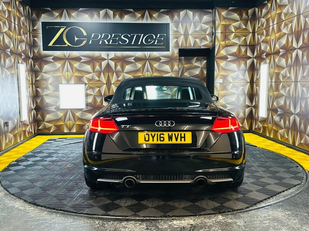 Audi TT Convertible OY16WVH Black #3