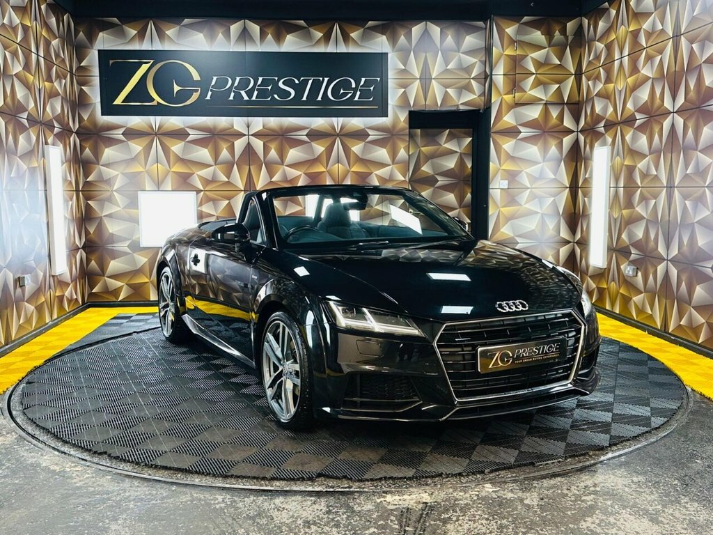 Audi TT Convertible OY16WVH Black #5