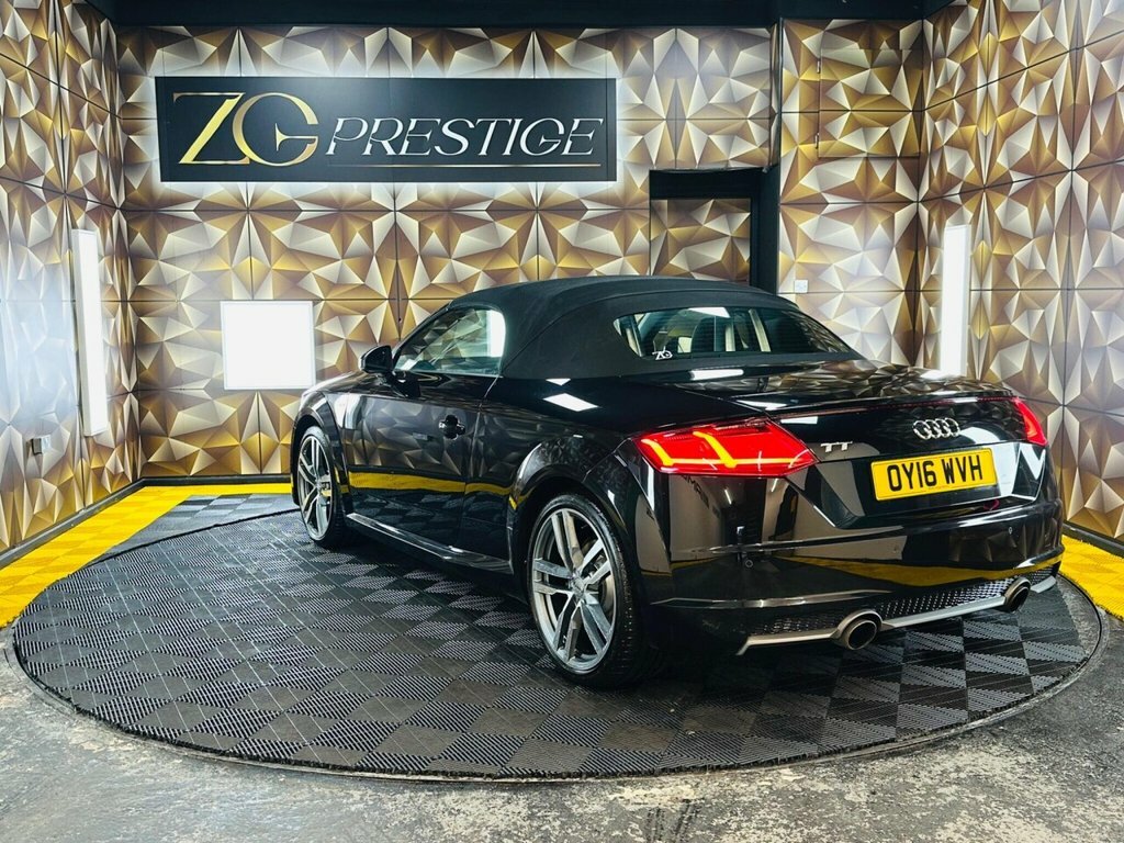 Audi TT Convertible OY16WVH Black #4