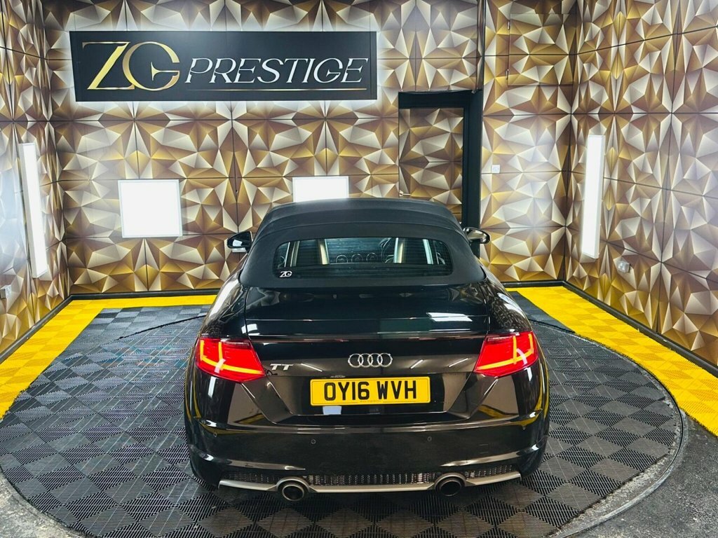 Audi TT Convertible OY16WVH Black #6