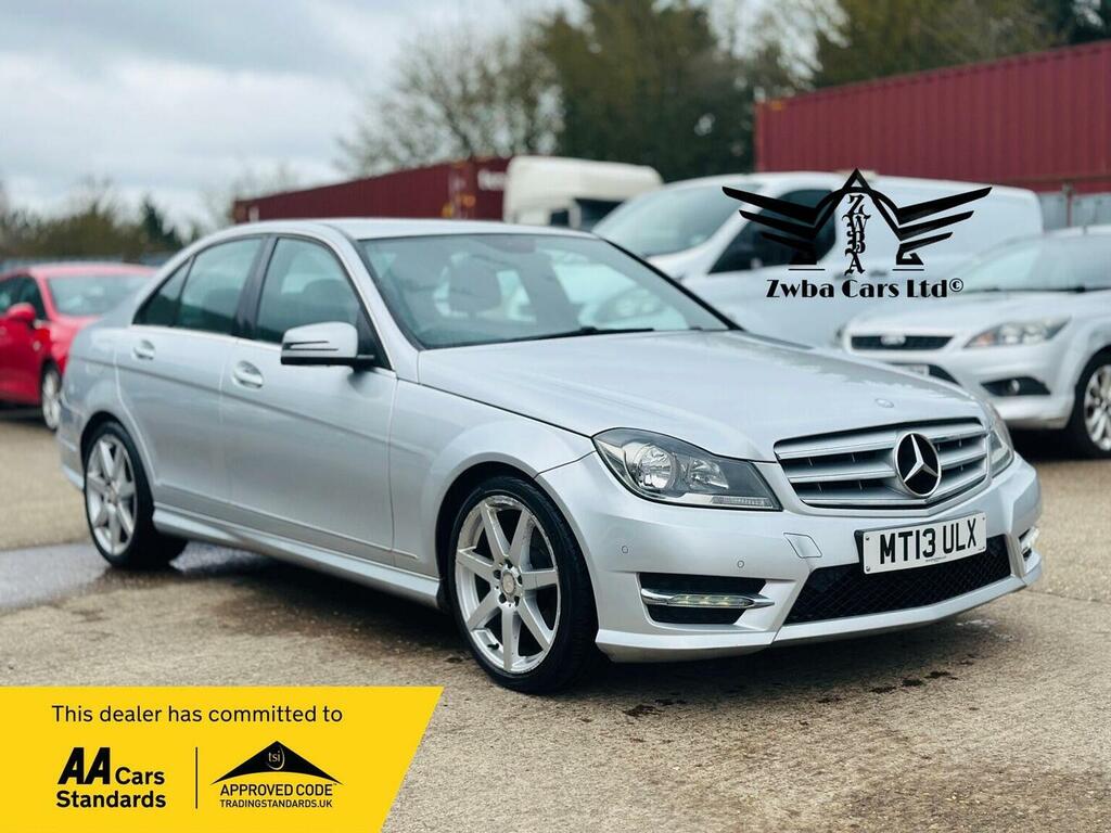 Mercedes-Benz C Class Saloon 1.6 C180 Blueefficiency Amg Sport G-tronic Silver