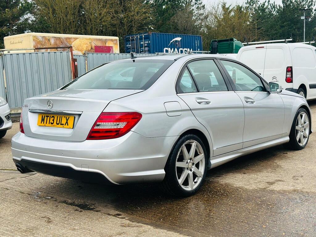 Mercedes-Benz C Class Saloon 1.6 C180 Blueefficiency Amg Sport G-tronic MT13ULX Silver #4