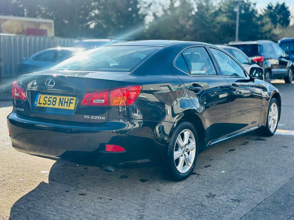 Lexus IS Saloon 2.2 220Td 200858 Black #4