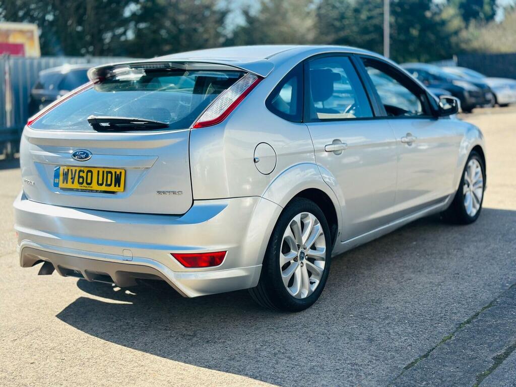 Ford Focus Hatchback 1.6 Zetec S 201060 WV60UDW Silver #2