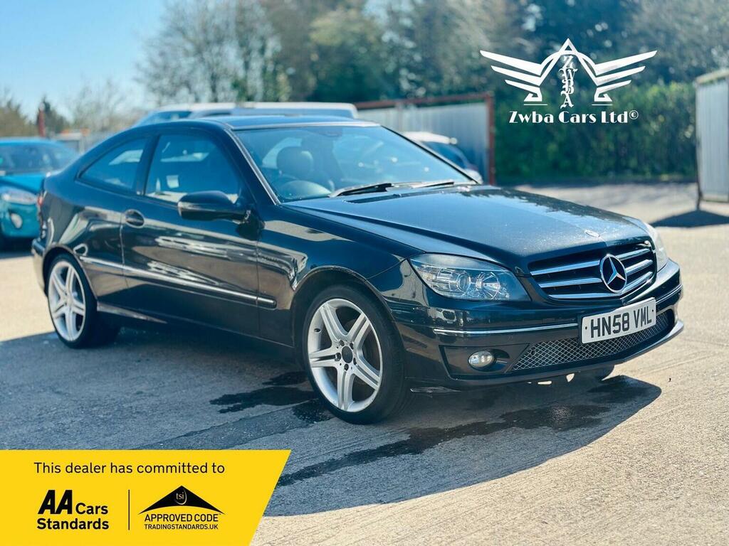 Mercedes-Benz CLC Class Hatchback 1.8 Clc180k Sport Coupe Euro 4 2009 Black