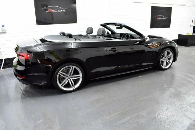 Audi A5 2019 2.0 Tfsi 190 40 S Line Convertible PG19WRU Black #5