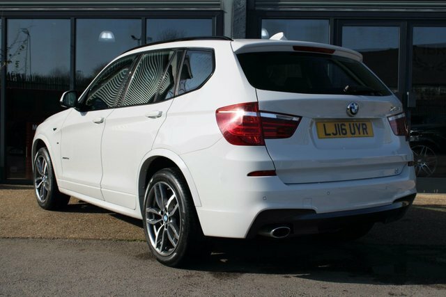 BMW X3 2.0 20D M Sport Suv Xdrive Euro 6 White #2