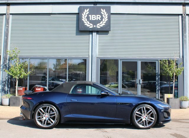Jaguar F-Type Convertible 5.0 V8 R-dynamic Convertible Petro V888FTP Blue #3