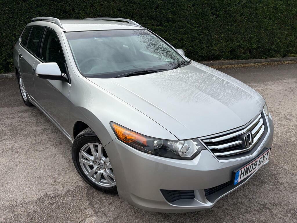 Honda Accord 2.0 I-vtec Es Tourer Euro 5 Silver #2