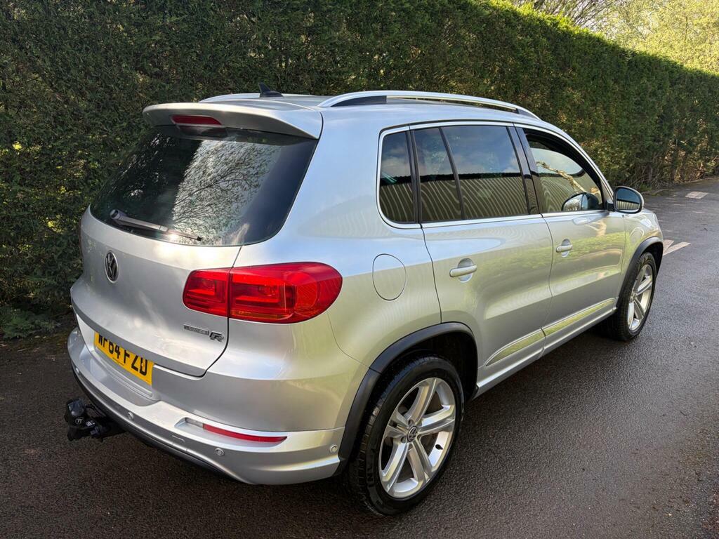 Volkswagen Tiguan 2.0 Tdi Bluemotion Tech R-line 4Wd Euro 5 S S WF64FZD Silver #4