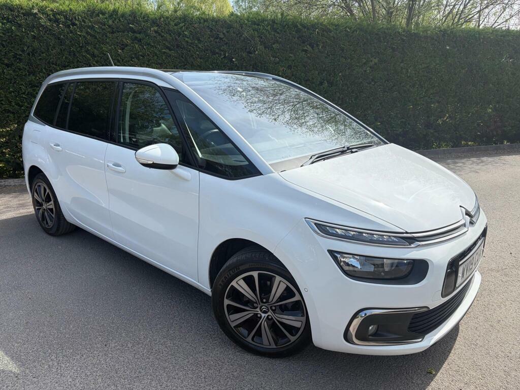 Citroen Grand C4 SpaceTourer 1.2 Puretech Flair Euro 6 S S WV19CUA White #4
