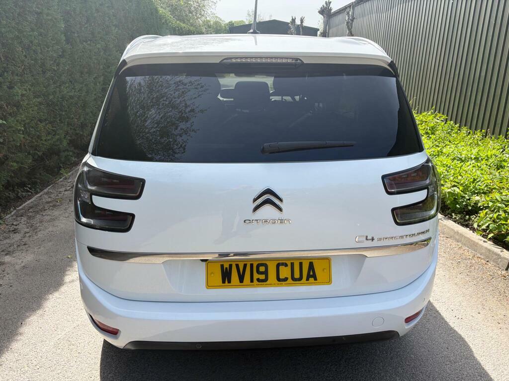 Citroen Grand C4 SpaceTourer 1.2 Puretech Flair Euro 6 S S WV19CUA White #3