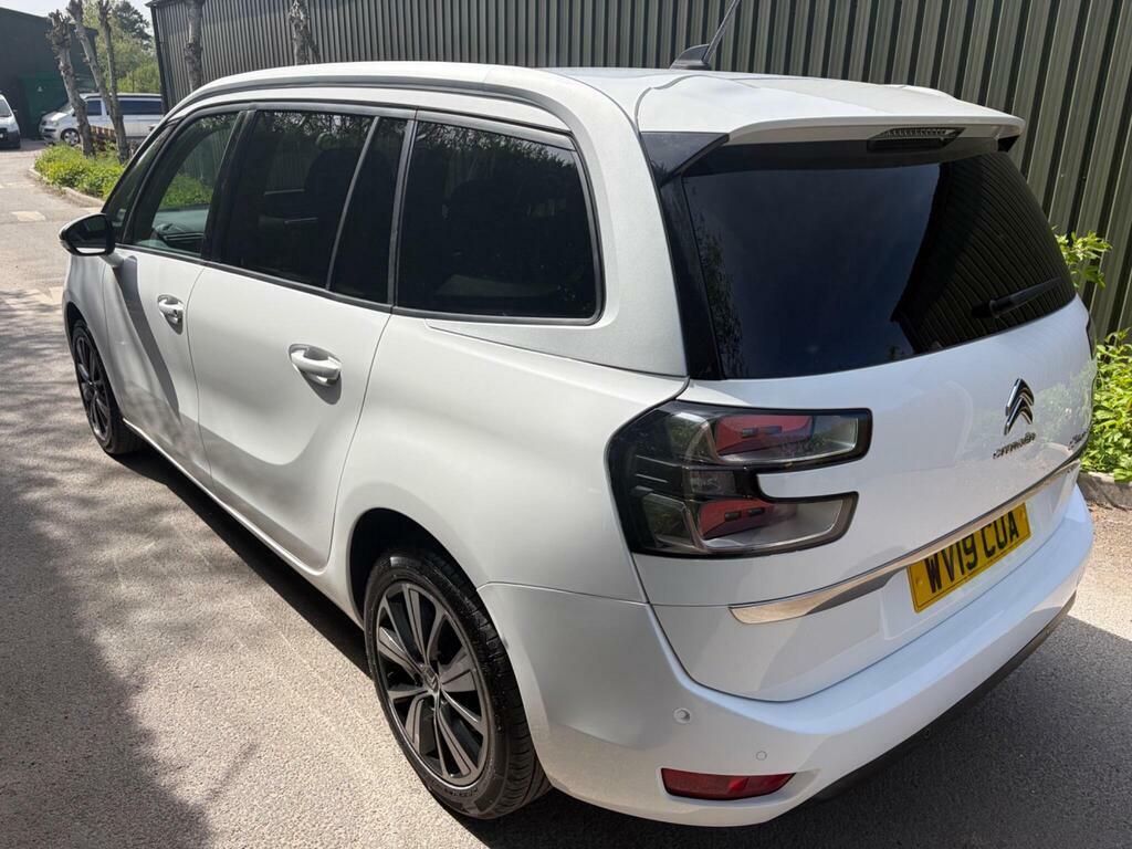 Citroen Grand C4 SpaceTourer 1.2 Puretech Flair Euro 6 S S WV19CUA White #6