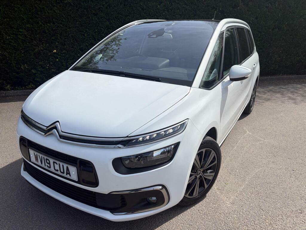 Citroen Grand C4 SpaceTourer 1.2 Puretech Flair Euro 6 S S WV19CUA White #2