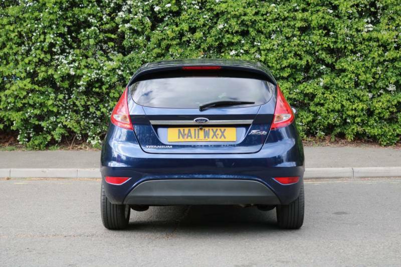 Ford Fiesta 1.4 Titanium - 2011 11 NA11WXX Blue #6
