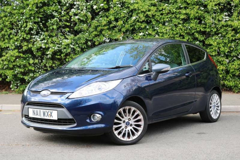 Ford Fiesta 1.4 Titanium - 2011 11 NA11WXX Blue #3