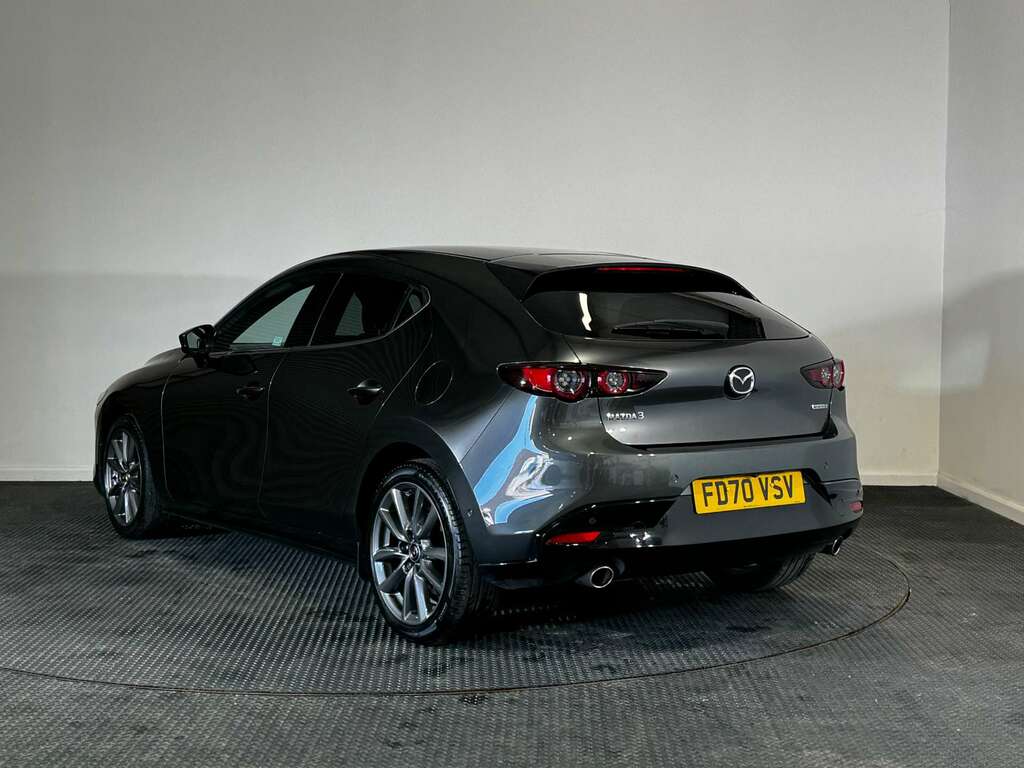 Mazda 3 2.0 Skyactiv-g Mhev Gt Sport Tech Hatchback Pe FD70VSV Grey #5