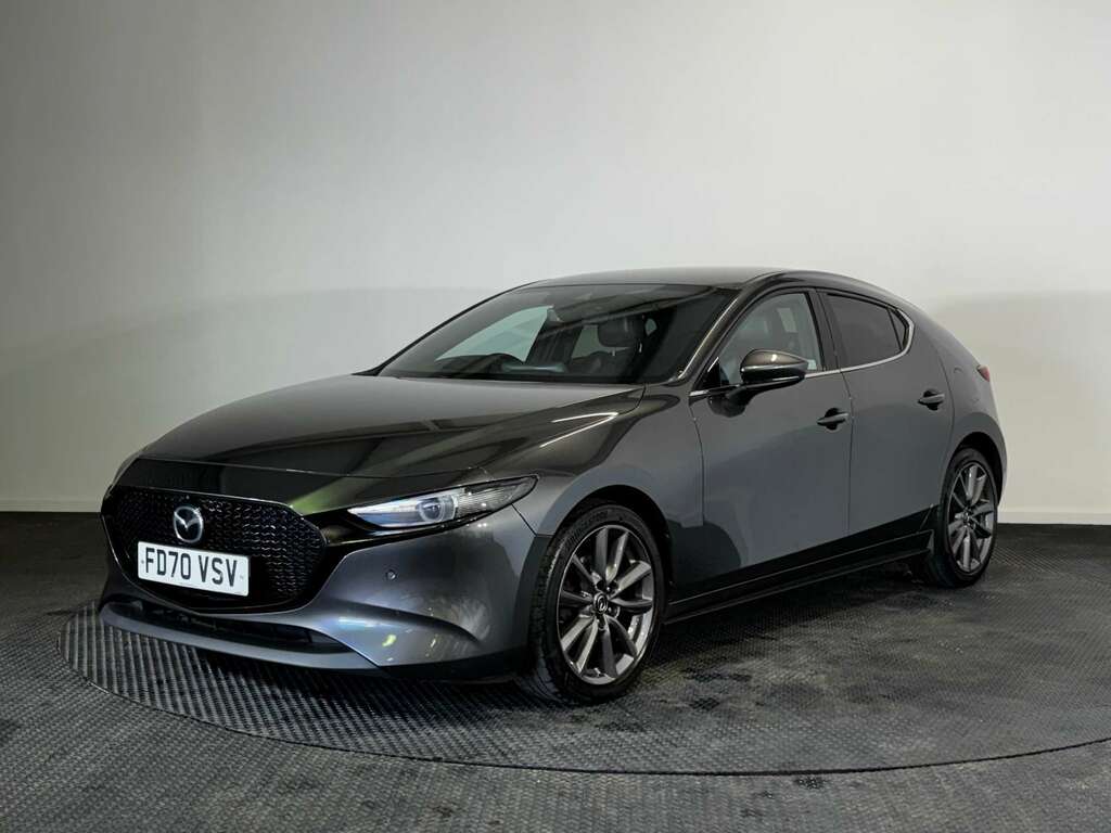 Mazda 3 2.0 Skyactiv-g Mhev Gt Sport Tech Hatchback Pe FD70VSV Grey #3