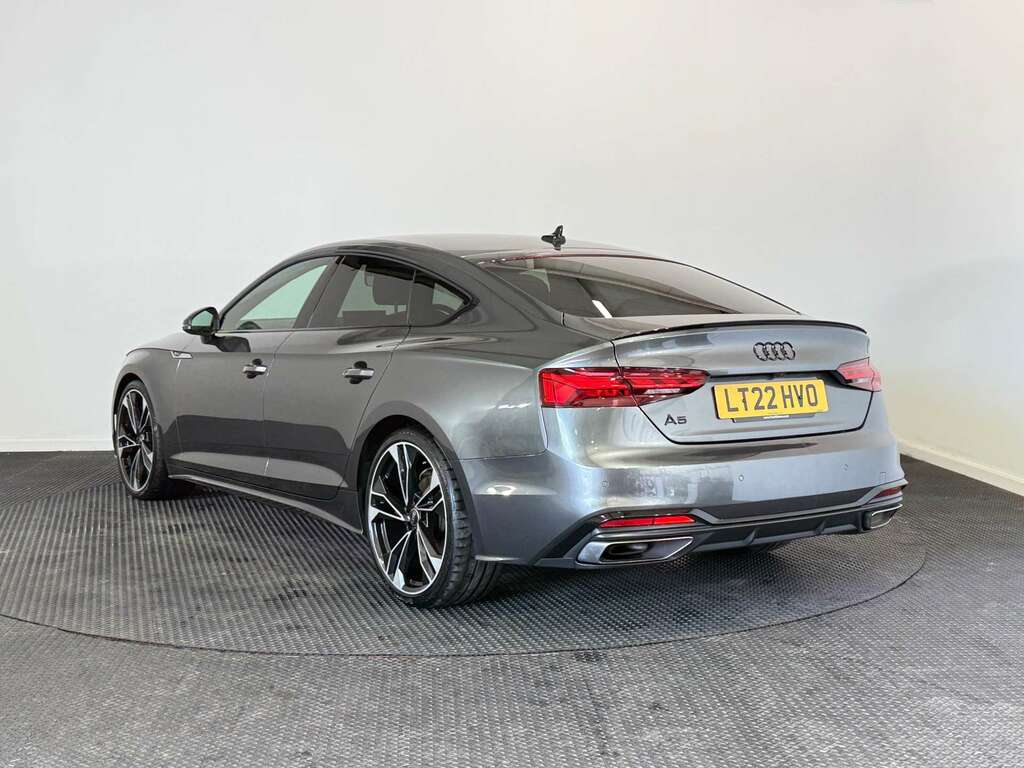 Audi A5 2.0 Tdi 35 Black Edition Sportback S Tr LT22HVO Grey #4